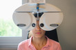 © onoky - Woman undergoing eye exam