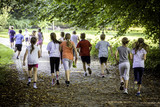 Fototapeta Krajobraz - Young school runners