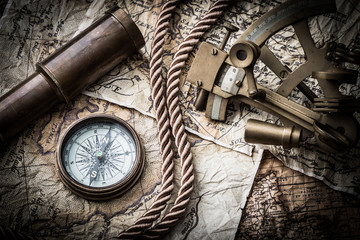 vintage marine still life