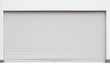 © torsakarin - background of white grunge metallic roller shutter door
