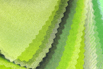 Poster - lime green organza color selection