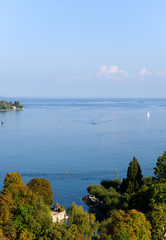 Canvas Print - Segelboote am Bodensee