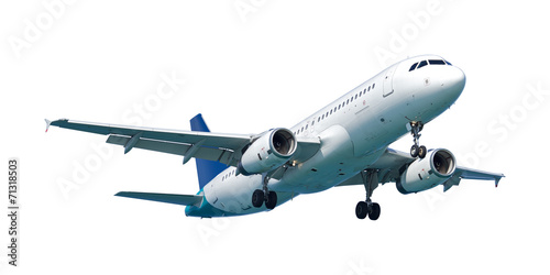 Real jet aircraft Fototapet