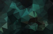 Abstract Green Triangle Background, Vector