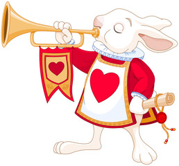 Poster - Bunny royal trumpeter