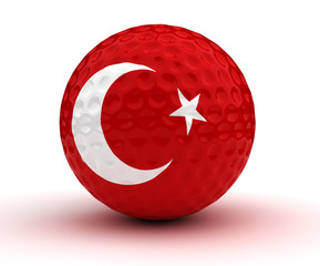 Wall Mural - Turkish Golf Ball