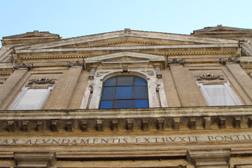 Wall Mural - Roman architecture - church facade