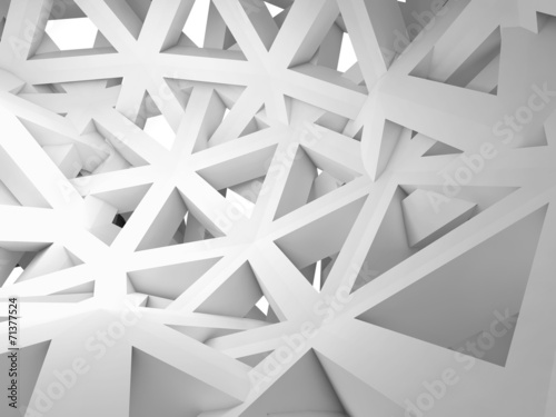 Fototapeta na szkło Abstrakcjonistyczny 3d tło z chaotyczną budową