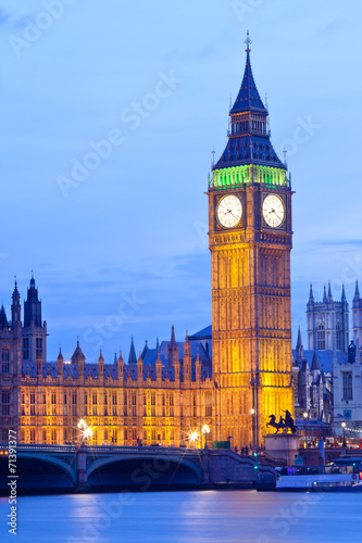 Obraz w ramie Big Ben London