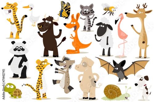 collection d’animaux pour enfants