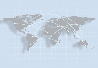 world map