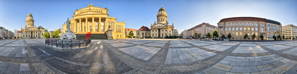 Sticker - Gendarmenmarkt in Berlin - Germany