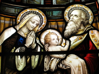 Mary, Joseph and the Christ child