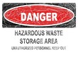 hazardous waste sign