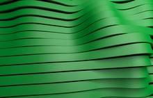 Green Plastic Stripes Background