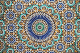 moroccan vintage tile background