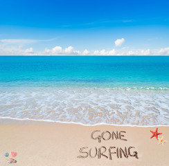 Poster - gone surfing