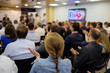 © Dmitry Vereshchagin - The audience listens to the acting in a conference hall