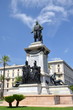 Pomnik Camillo Cavour na placu Cavour w Rzymie, Włochy
