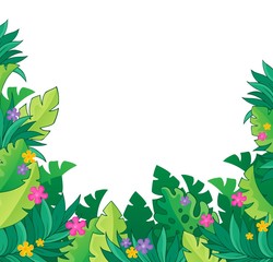 Wall Mural - Image with jungle theme 7