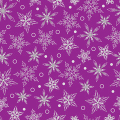 Poster - christmas design, seamless pattern