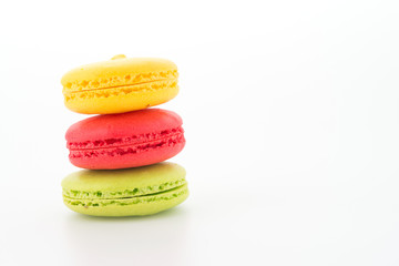 Sticker - Macaroon isolated on white background