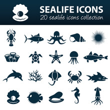 Sealife Icons