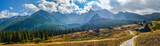 Fototapeta Góry - Hala Gasienicowa in Tatra Mountains - panorama