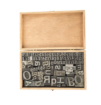 Random letterpress