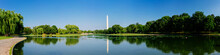 Panoramic View Of The Washington Monument.