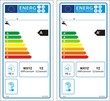 Conventional water heaters new energy rating graph label