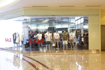 Poster - Display Window, cloth store