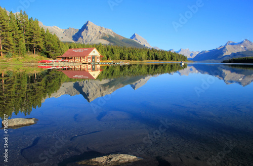 Fotografie, Obraz Maligne lake in Jasper national park, Alberta, Canada