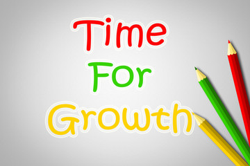 Wall Mural - Time For Growth Concept