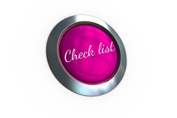 Poster - Digitally generated green push button