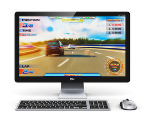 Aufkleber - Gaming desktop computer