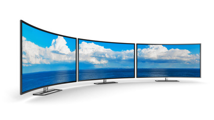 Aufkleber - Panoramic curved displays