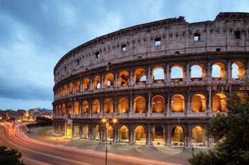 Fototapete - Colosseum in Rome - Italy