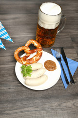 Wall Mural - Bayerische Mahlzeit