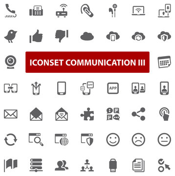 Top Iconset - Communication III