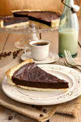 Wall Mural - Chocolate tart