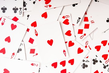 Wall Mural - Playing Cards Background