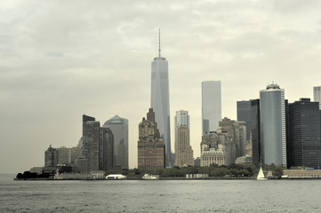 View of Downtown Manhattan, New York