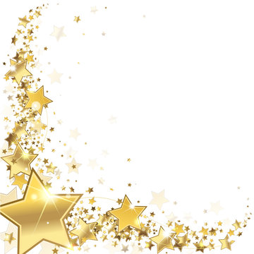 frame gold stars