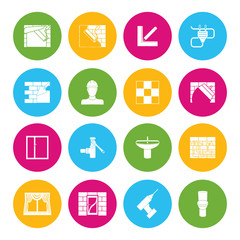 Sticker - Home repair icons