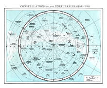 Constellations Of The Northern Hemisphere Circa 1895