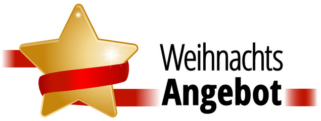 Poster - Weihnachtsangebot