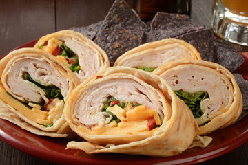 Poster - Chicken wrap sandwich