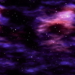 Wall Mural - nebula with stars