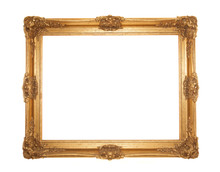 Grand Gold Gilt Ornate Rococo Frame